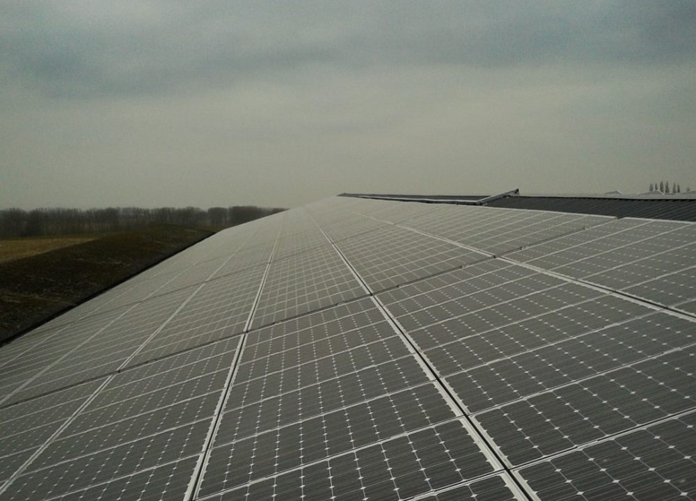 Zonnepanelen reinigen