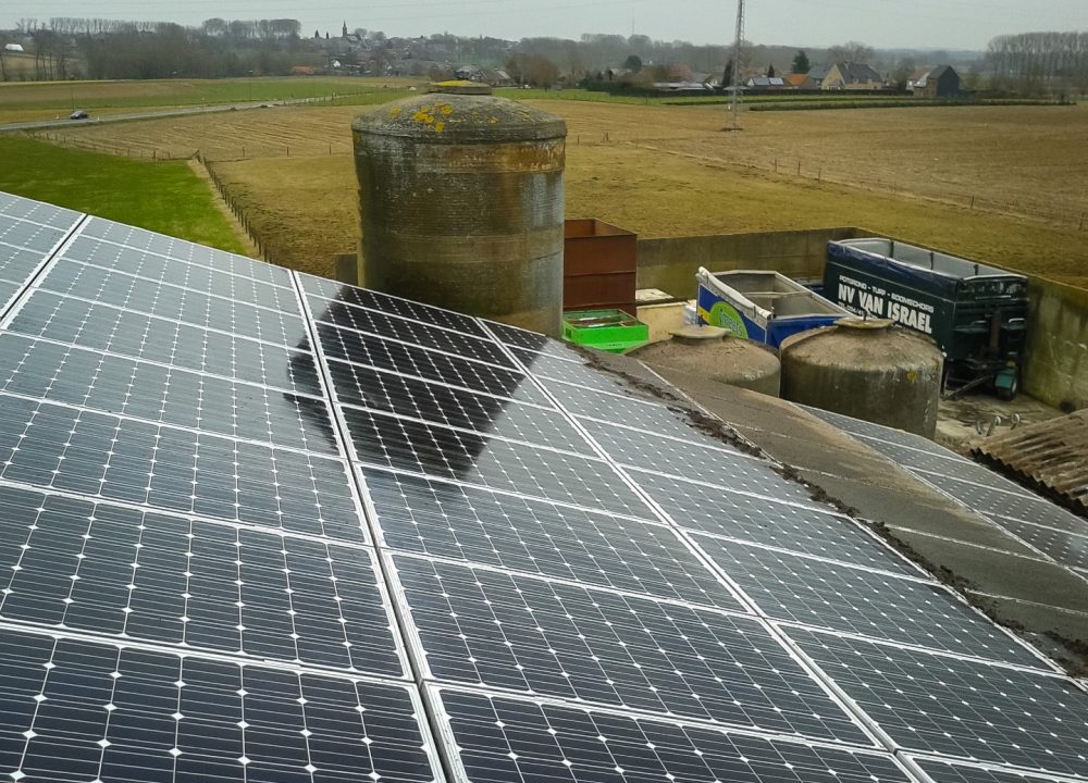 Zonnepanelen reinigen